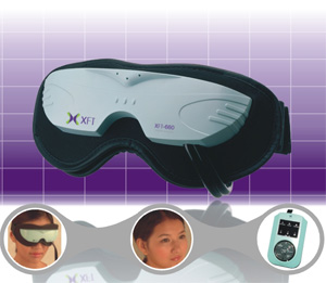 Массажные магнитные очки с инфракрасным прогревом XFT-660